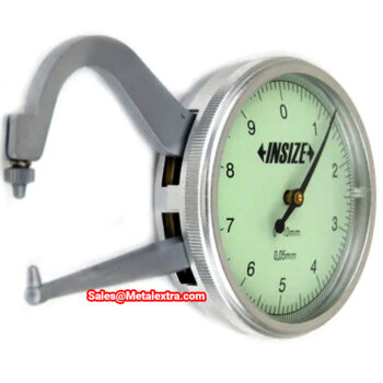 Alternative view of INSIZE Dial Thickness Gauge 2862-101, Resolution 0.05mm, Accuracy; ±0.1mm, Range; 10mm