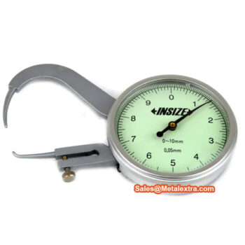INSIZE Dial Thickness Gauge 2866-10 (Graduation; 0,05mm, Accuracy; ±0.1mm) Range; ≤⌀10mm - Image 2