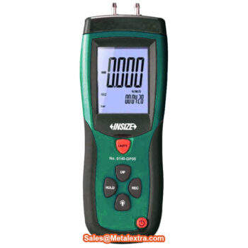 Alternative view of INSIZE Differential Pressure Manometer 0140-DP05 (CAT III 600V, USB Data, Res; 0.001) Range; -5 Psi≤5 Psi / Max; ≤20 Psi