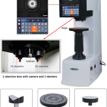 INSIZE Digital Brinell Hardness Tester HDT-FB301 Motorised (USB, Digital Camera 3Mpx, Standard ISO 6506) Range; 3.18 HBW - 653HBW - Image 3