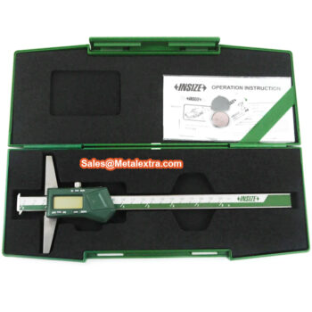 INSIZE Digital Depth Caliper 1144-A Double Hook Series (DIN862, Res; 0.01, Cable Output) IP 67, Accuracy; ±0.03mm, Range; ≤Ø150mm - Ø1000mm - Image 2