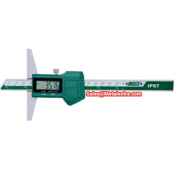 INSIZE Digital Depth Gauge 1543 (DIN 862, Res; 0.01mm) Waterproof IP67, Accuracy; ±30μm, Range; ≤Ø150mm - Ø300mm