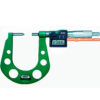 INSIZE Digital Disc Brake Micrometer 3588 (Data out, Grad: 0.001mm) Water Resistant IP 65, Accuracy; ±4μm, Range; 7.6mm - ≤50mm