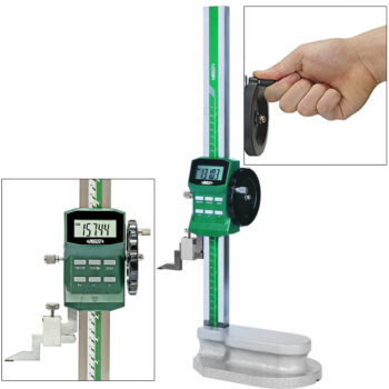 Alternative view of INSIZE Digital Height Gauge 1156 Series (DIN 862, Driving Wheel) Accuracy; ±30µm, Range; ≤300mm - 1000mm