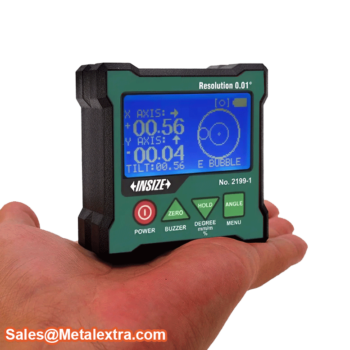 INSIZE Digital Level Dual Axis & Gyro Angle Meter 2199-1 (Mini USB + Buzzer Indicator) Range; 0-360° - Image 5