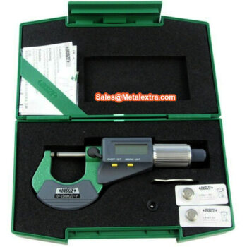 INSIZE Digital Micrometer 3109 (Basic Type NO DATA, Graduation: 0.001mm) Accuracy; ±2µm, Range; ≤Ø25mm -  Ø200mm - Image 7