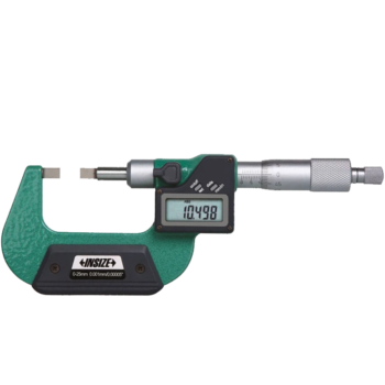 INSIZE Digital Micrometer 3532 Blade Spindle (DIN 863, Grad: 0.001mm) Accuracy; ±4μm, Range; ≤25mm -  ≤175mm - Image 2