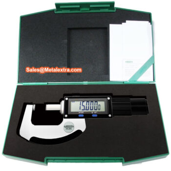 INSIZE Digital Micrometer 3661 Non-Rotating Spindle (Switchable Resolution; 0,5µm, Accuracy; ±2µm) IP65, Range; ≤Ø30mm - Ø305mm - Image 2