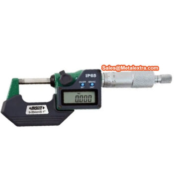 INSIZE Digital Outside Micrometer 3101 Waterproof IP 65 (Data Cable, Graduation: 0.001mm) Accuracy; ±2µm, Range; ≤Ø25mm -  Ø300mm - Image 4