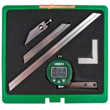 INSIZE Digital Protractor 2172-360A with 300mm blade (Graduation;  10''/0.005°), Range; 0-360° - Image 4