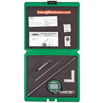 INSIZE Digital Protractor 2172-360A with 300mm blade (Graduation;  10''/0.005°), Range; 0-360° - Image 5