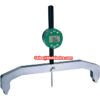 INSIZE Digital Radius Gauge 2512 (External-Internal Arc Radii, Resolution 0.01mm) Accuracy; ±0.005R, Radius; Ø100mm - Ø15000mm