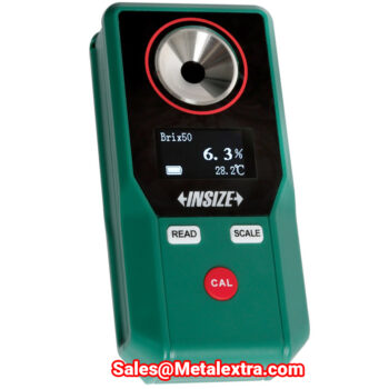 INSIZE Digital Refractometer ISQ-DRM31 (Brix & Refractive Index) Accuracy; ±0.2%, Range; 1.3330RI - 14200RI