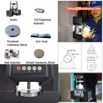INSIZE Magnetic Digital Rockwell Hardness Tester ISHR-D121 for ISO 6508, ASTM E18 - Image 6