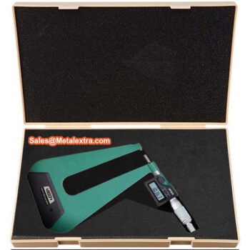 Alternative view of INSIZE Digital Sheet Micrometer 3539 (Data out, Grad: 0.001mm) Water Resistant IP 65, Jaw; ≤155mm - ≤310mm, Accuracy; ±4μm, Range; ≤25mm