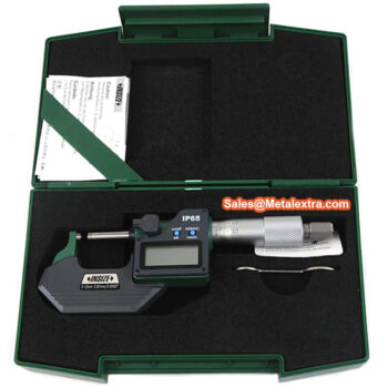 INSIZE Digital Spherical Anvil Tube Micrometer 3560 (Graduation: 0.001mm) IP65 Range; 25mm -  100mm - Image 3