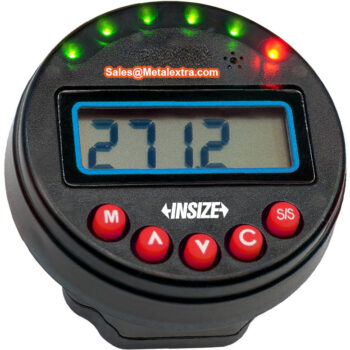 Alternative view of INSIZE Digital Torque Angle Meter 2177-121 Magnetic Back (Accuracy; ± 2° For 90° Rotation) Range; 1°~360°