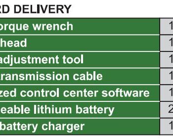 INSIZE Digital Torque Wrench IST-WPE Series Interchangeable Head (WIFI DATA, Resolution 0.01Nm. Driver; 1/4 Inch, 3/8 Inch - 1/2 Inch) Accuracy; 2%, Range; 2Nm - 400Nm - Image 9