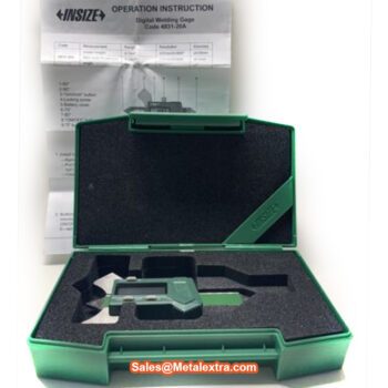 INSIZE Digital Welding Gauge 4831-20A (Fillet weld throat; 0-20mm, Resolution 0.01mm) Angle Range; 60° 70° 80° 90° - Image 6