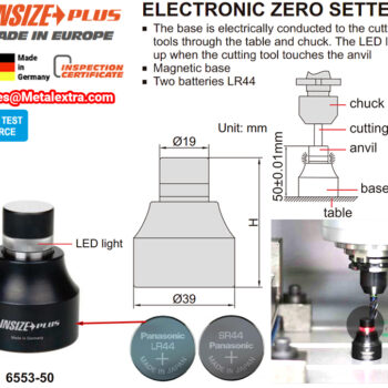 INSIZE Electronic Tool Presetter 6553-50 (Zero Adjuster, Spring range; 2mm) Range; ≤⌀50mm - Image 4