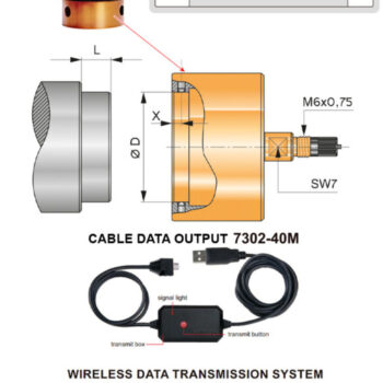 Alternative view of INSIZE Digital External Chamfer Gauge 2966 (Resolution; 0.01mm / 0.0005 Inch) Anvil Outside Angle; 30° - 45° - 63.5°, Accuracy; ±0,02mm, Range; ⌀5mm - ⌀120mm