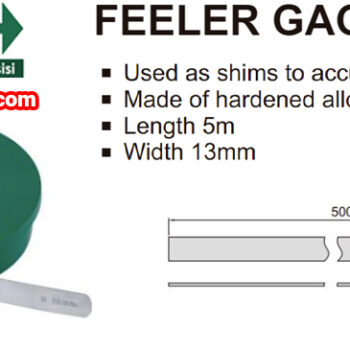 INSIZE Feeler Gauge Tape 4621 (Roll Type) 5 Meter x 13mm - Image 3