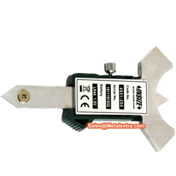 INSIZE Digital Welding Gauge 4831-20A (Fillet weld throat; 0-20mm, Resolution 0.01mm) Angle Range; 60° 70° 80° 90° - Image 4