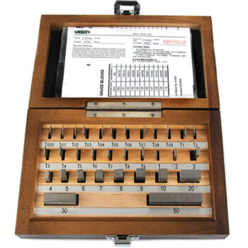 INSIZE Gage Block Set for Micrometer Inspection 4107 (ISO3650 grade 0) Range: 0-25mm, 25-50mm, 50-75mm, 75-100mm - Image 3