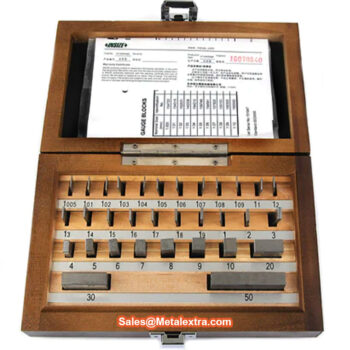 INSIZE Gage Block Set for Micrometer Inspection 4107 (ISO3650 grade 0) Range: 0-25mm, 25-50mm, 50-75mm, 75-100mm - Image 4