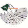 INSIZE Gear Tooth Pitch Gauge 4860 Angle 14.5° - 20° Range; 0-12mm