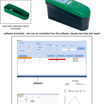 INSIZE Gloss Meter 5702-DG6 Basic (Measuring Aperture MAV: Φ20x10mm, Res; 0.1GU) Range; ≤200GU - Image 3