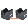 INSIZE Granite V-Blocks Set 6897, Range; ⌀6mm～⌀84mm