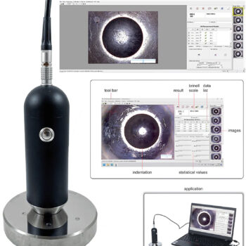 INSIZE Brinell Indentation Automatic Measuring Scope HDT-MB325 (CMOS 1.3Mpx, USB) Range; 15 ~ 650HBW - Image 4