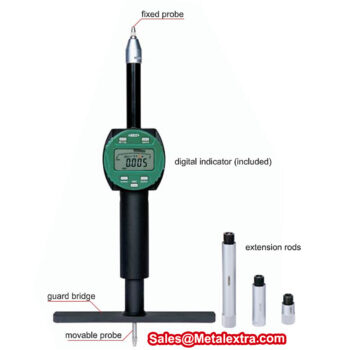 Alternative view of INSIZE Internal Bore Gauge 2330 Large Diameter (Data out, DIN 863-4) Range; Ø300mm - Ø1000mm