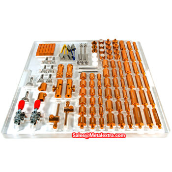 Alternative view of INSIZE Jig Set for Coordinate Measuring Machine ISY-600 (Alloy Base Plate) 400mm x 400mm x 15mm, M8 Thread