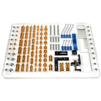 INSIZE Jig Set for Vision Measuring Machine ISY-700 (Acrylic Base Plate) 300mm x 200mm x 12mm, M4 Thread - Image 3