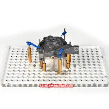 INSIZE Jig Set for Vision Measuring Machine ISY-700 (Acrylic Base Plate) 300mm x 200mm x 12mm, M4 Thread - Image 5