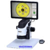 INSIZE Large Depth of View Measuring Microscope 5322-ID250A (CMOS 2MPx, Measurement, USB/HDMI) Magnification; 12x - 77x