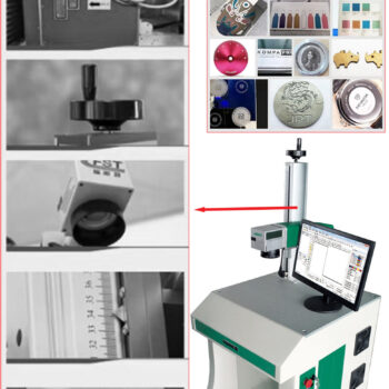 Alternative view of INSIZE Laser Marker LMT-F200 (800W  Q-switched fiber laser set) Area: 160mm x 160mm