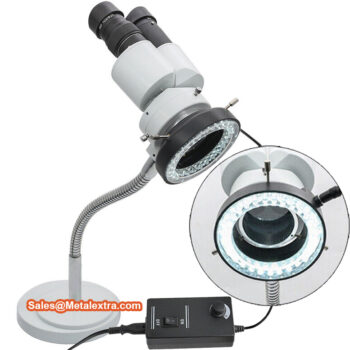 INSIZE Stereo Microscope 5305-ZS80 Long Working Distance (360° Revolving Goose Neck, view field; ⌀20mm) Magnification; 8x - Image 5