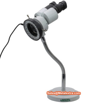 INSIZE Stereo Microscope 5305-ZS80 Long Working Distance (360° Revolving Goose Neck, view field; ⌀20mm) Magnification; 8x - Image 4