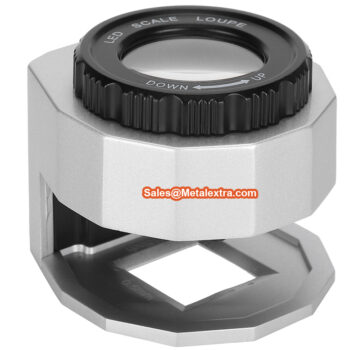 INSIZE Magnifier Loupe 7524-10 (Ultraviolet LED lights, Grad; 0.5mm) Lens Ø30mm, Magnify Range; 10x - Image 3