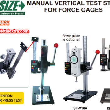 INSIZE Manual Force Gauge Vertical Test Stand ISF-V10A, load max 500N - Image 7