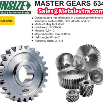 Alternative view of INSIZE Master Gear Block 6345 (HRC60+, Accuracy; ±0.5μm) Major Diameter Range; ≤300mm