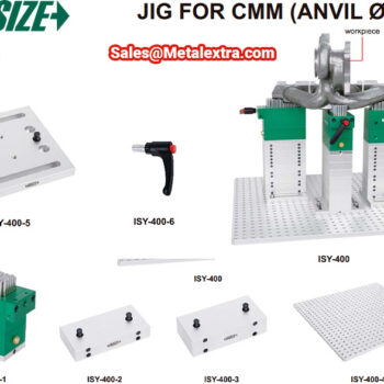 Alternative view of INSIZE Measuring Jig for Coordinate Measuring Machine ISY-400, Ø6mm, M8 Thread