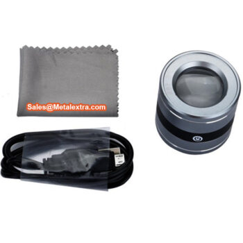 INSIZE Measuring Magnifier Loupe 7527-D1 (Rechargeable Ultraviolet LED lights, Grad; 0.5mm) Lens Ø30mm, Magnify Range; 10x - Image 4