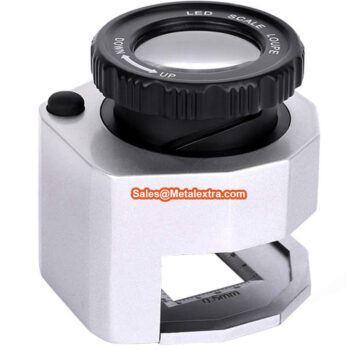 INSIZE Magnifier Loupe 7524-10 (Ultraviolet LED lights, Grad; 0.5mm) Lens Ø30mm, Magnify Range; 10x - Image 6