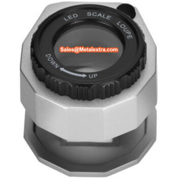 INSIZE Magnifier Loupe 7524-10 (Ultraviolet LED lights, Grad; 0.5mm) Lens Ø30mm, Magnify Range; 10x - Image 5
