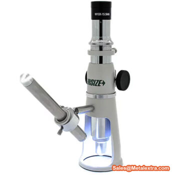 INSIZE Measuring Microscope ISM-PM100 (Monocular hardness tester scope, grad; 0.01mm) LED Light, Magnification; 20X - 100X - Image 4