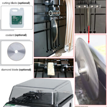 INSIZE Precision Cutting Machine MLP-PCM200 (500-3000rpm/min) Power 600w, Sample cut <Ø40mm - Image 10
